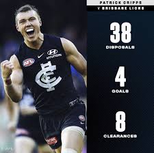 A Superhero Effort By Patrick Cripps At Marvel Stadium Lebron James Lakers Afl Footy