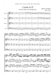 Canon And Gigue In D Major Piano Sheet Music Johann Pachelbel Canon In D Sheet Music 44 Canon And Gigue In D Major P 37 Pachelbel Johann In 2020