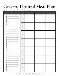 Grocery List And Meal Plan Guide Sheet Keto Diet Plan Meal Planning Alkaline Diet Recipes