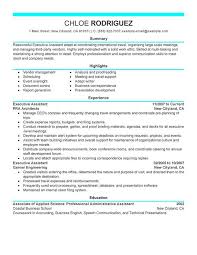 5 executive assistant resume examples for 2021. Executive Assistant Resume Sample My Perfect Resume Administrative Assistant Resume Resume Examples Resume Objective Examples