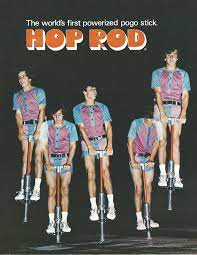 56 hop rod, honiara, solomon islands. Engine Powered Pogo Stick The Hop Rod