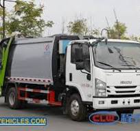 ISUZU N Series 7000L Compactor Garbage Waste Compression ...