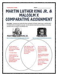 Malcolm x was driven by the main ideas of islam in. Civil Rights Martin Luther King And Malcolm X Comparative Venn Diagram