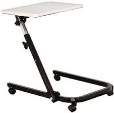 Pivot And Tilt Hospital Bed Table Overbed Table Hospital Bed Table Tray Table