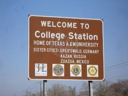Welcome Sign College Station Texas College Station Texas A M