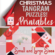 Tangram investigation video and worksheets tangram patterns tangram printable tangram from i.pinimg.com. Christmas Tangram Puzzles Printables Small And Large Sizes For Math And Geometry