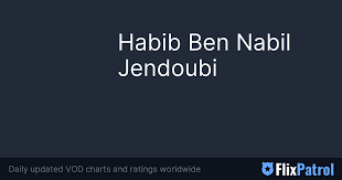Habib Ben Nabil Jendoubi • FlixPatrol