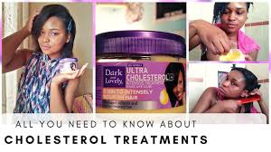 Hair care hair products conditioning treatments dark & lovely. Cholesterol Treatment On Relaxed Hair Dark Lovely Ultra Cholesterol Wash Day Lady Rette Youtube