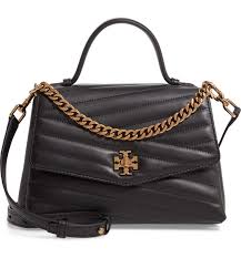 Find designer shoes, handbags, clothing & more of this season's latest styles our double 't', as beveled hardware: Tory Burch Kira Chevron Quilted Leather Top Handle Satchel Nordstrom