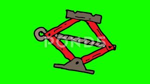 Kids Drawing Green Screen With Theme Of Car Jack Stock Footage Ad Green Screen Kids Drawing Drawing For Kids Greenscreen Drawings