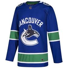 A similar version of this logo is used as their shoulder patches and for their third jerseys. Vancouver Canucks Adidas Adizero Authentic Nhl Hockey Jersey