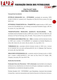 FEDERAÇÃO ÚNICA DOS PETROLEIROS