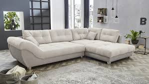 Ecksofa Sienas Sofa Wohnlandschaft Polstersofa In Beige 346x221 Cm