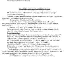 Legislatie privind poluarea aerului 15 7. Urgent Referat Despre Poloarea Aerului Solului È™i Apei Brainly Ro