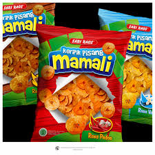 Sedangkan untuk produk makanan ringansnack yang sifatnya seperti keripik pisang keripik buah keripik singkong amplang dan lainnya biasanya menggunakan bahan aluminium foil atau metalized. Sribu Desain Kemasan Desain Kemasan Untuk Keripik Pisang