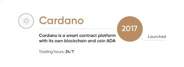 Buy cardano on 45 exchanges with 110 markets and $ 1.28b daily trade the max. Trade Cardano Ada Your Guide To Trading Cardano Ada Capital Com Trade Now