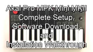 Akai professional is part of an elite family of hardware and software companies known as inmusic brands. Akai Pro Mpk Mini Mkii Complete Setup Software Download And Installation Walk Through Youtube