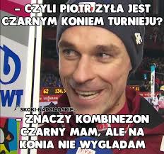 Piotr żyła jest nieustanną inspiracją dla internautów, z których wielu wprost go uwielbia. Memy O Turnieju Czterech Skoczni Skoki Narciarskie Memy Humor Gry
