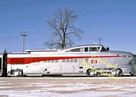 Rock Island Rr Aerotrain 1 Jet Rocket 5x7 Color Railroad Photos Electric Train Vintage Train