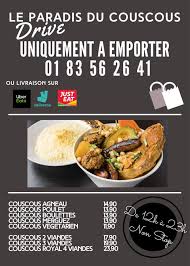 Le Paradis Du Couscous Restaurant Marocain الصفحة الرئيسية باريس قائمة أسعار آراء في المطعم فيسبوك
