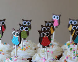 Explore a wide range of the best owl theme on aliexpress to find one that suits you! Owl Cupcake Toppers Owl Birthday Party Decorations Owl Party Decorations Set Of 12 Owl Birthday Parties Owl Party Decorations Owl Birthday