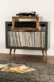 Most of the stands are made for tv, audio equipment. Mid Century Minimalist Record Player Stand Vinyl Storage Cabinet Tactile