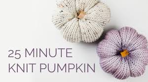 The pumpkin knits up quickly in dk yarn, and the simple design makes for a relaxing and enjoyable knit. Knit Pumpkin Pattern Machine Knit Youtube