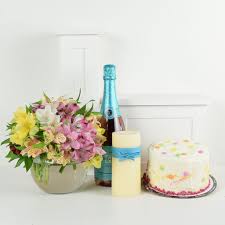 To answer this question, please look on our website and speak directly with our uniquely talented florists, who will insure you choose which bouquet for him that is most appropriate. Champagne Flowers Celebrating Him Flowers Champagne Gift New York Blooms