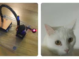 Yve life cat laser toy. The Ultimate Cat Toy 3d Printed Laser Robot For Your Cat 3dprint Com The Voice Of 3d Printing Additive Manufacturing