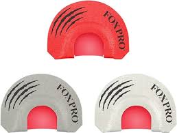 Foxpro RACCOON Raccoon Diaphragm Call Triple Reed Attracts Raccoon Gray