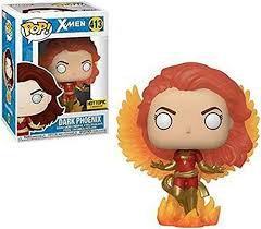 Amazon Com Pop X Men 413 Dark Phoenix Exclusive Bobble Head Vinyl Toys Games Pop Marvel Funko Pop Dolls Dark Phoenix