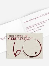 Erfrischend anders, die einladungskarten zum geburtstag von sendmoments! Einladung Zum 60 Geburtstag Einladungskarten Gestalten