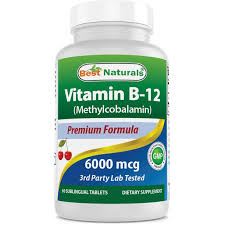 Ask your doctor if a b complex is the right fit. Best Naturals Vitamin B 12 As Methylcobalamin Methyl B12 6000 Mcg 60 Sublingual Tablets Walmart Com Walmart Com