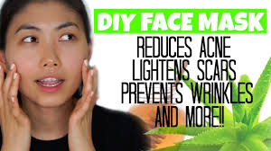 Can aloe vera clear a person face? Diy Easy Aloe Vera Face Mask Youtube