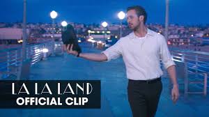 La la land is a 2016 american romantic musical dramedy film written and directed by damien chazelle. La La Land 2016 Movie Official Clip City Of Stars Youtube