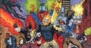 Black Bolt And Medusa Son Midnight Sons Screenshots Images And Pictures Comic Vine Midnight Son Ghost Rider Marvel Superhero Comics Art