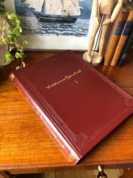 Waldemar Bernhard Leather Bound Book Collection Of 50 Prints Hardcover Stockholm Sweden Leather Bound Books Prints Scandinavian Art
