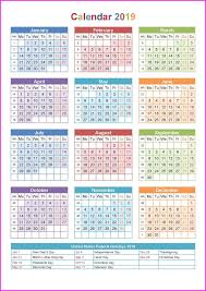 2019 Holiday Calendar Usa Yearly Calendar Template Printable Yearly Calendar Calendar Printables