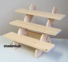 Portable Display Stands For The Tabletop In Canada Useful For Canadian Vendors Crafters Wooden Display Stand Portable Tabletop Display Tiered Display Shelves
