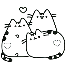 Wie zeichnet man einen kawaii slush. Pusheen Ausmalbilder Drucken Sie Kostenlos Online