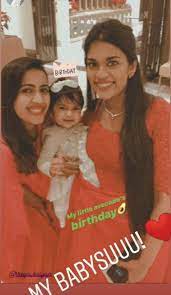 Sreeja Kalyan In Red Gown At Her Daughter Navishka S First Birthday Fashionworldhub Sreeja kalyan's daughter navishka's annaprasnna photos below. sreeja kalyan in red gown at her