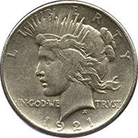 1921 Peace Dollar Value Cointrackers