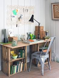 10 Idees De Diy A Realiser Avec Des Caisses En Bois Meubles En Caisse Vieilles Caisses En Bois Bureau En Caisse
