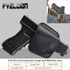 Us 6 69 20 Off Tactics Hunting Holster Black Gun Set Clip Bag For Glock17 18 19 1911 Beretta 92 Airsoft Pistol Leather Holsters In Holsters From