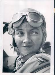 1942 Nancy Harkness Love Preparing for Flight