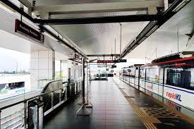 A very safe and secured place to stay! Puchong Perdana Lrt Station Klia2 Info