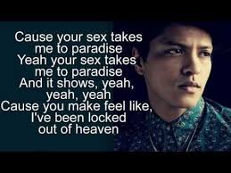 Bruno Mars Locked Out Of Heaven Locked Out Of Heaven Music Tv Hey Mr Dj
