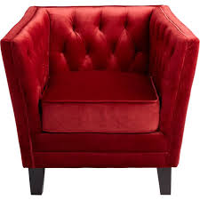 Cyan Design Red Velvet Prince Arm Chair Red Furniture Red Velvet Chair Accent Chairs For Sale