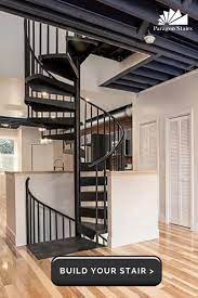 The Uptown Continuous Line Spiral Stairs From Paragon Stairs Spiral Stairs Design Spiral Stairs Stairs Design