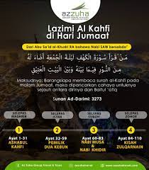 Membaca surat al kahfi bisa dilakukan pada malam jumat atau hari jumat. Surah Al Kahfi Az Zuha Group Travel Tours Sdn Bhd